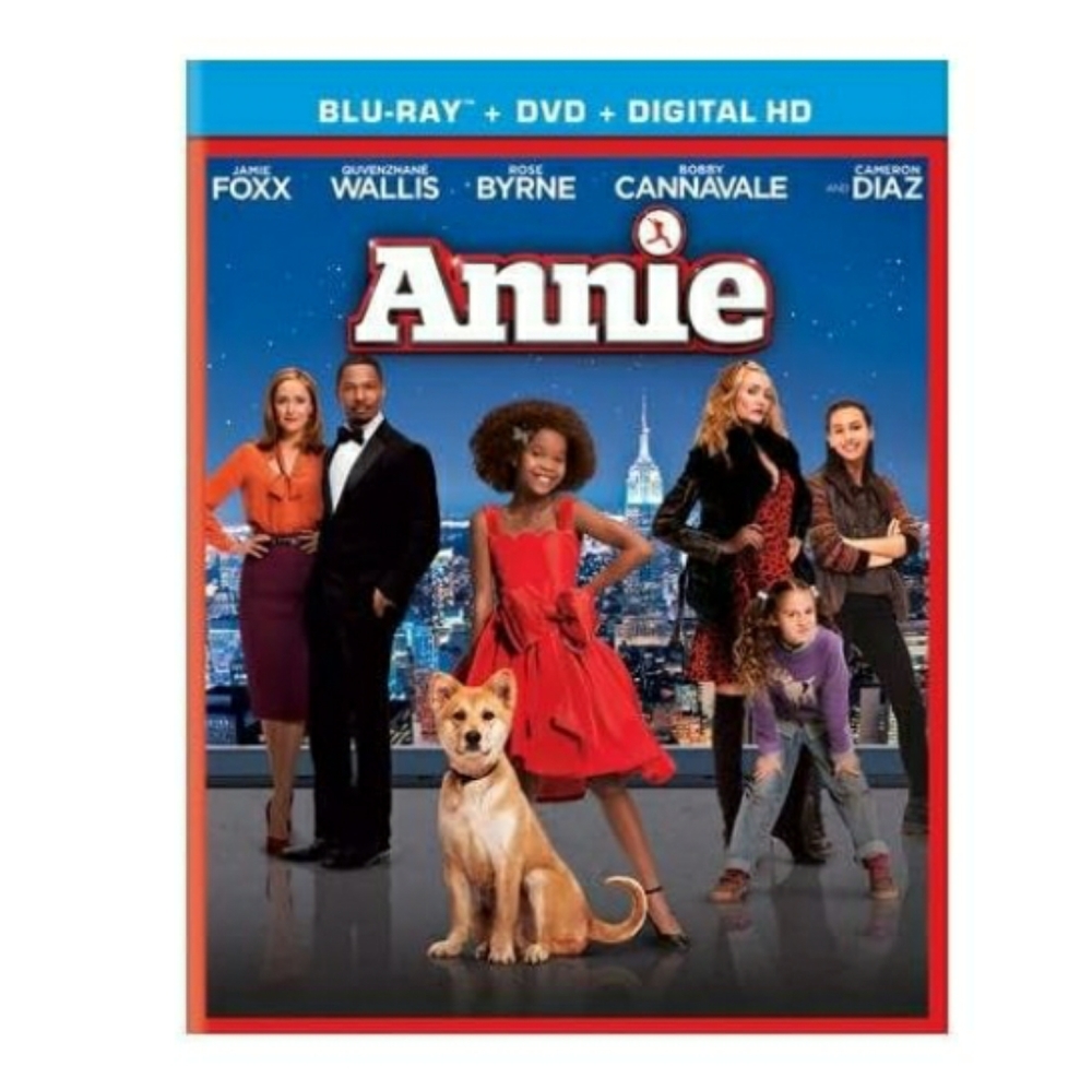 Annie Blu Ray DVD Digital HD Movie Sealed New in Package